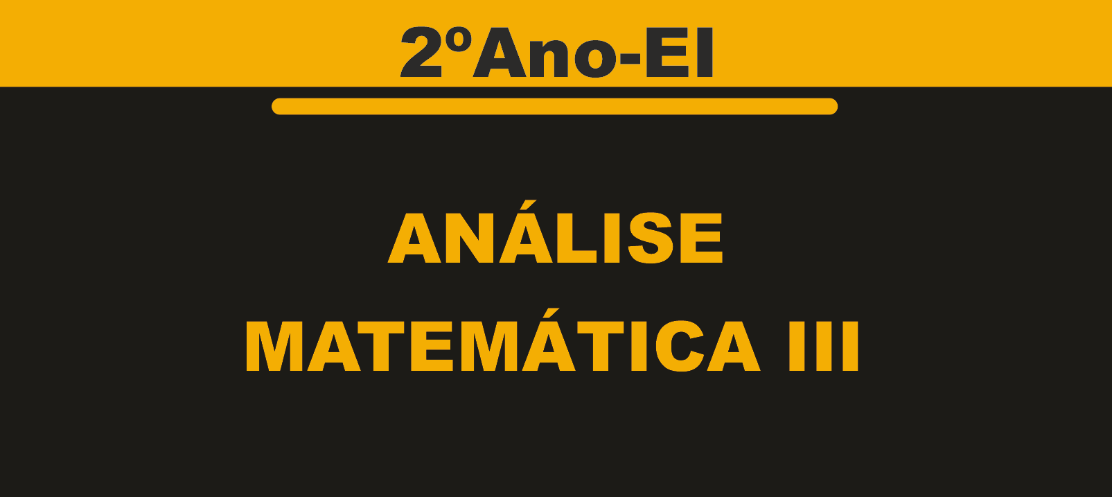 Análise Matemática III