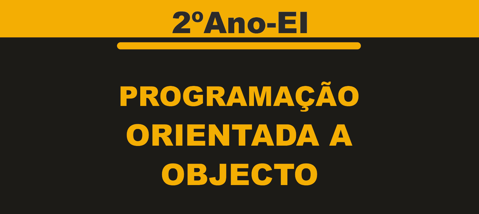 Programação Orientada a Objecto